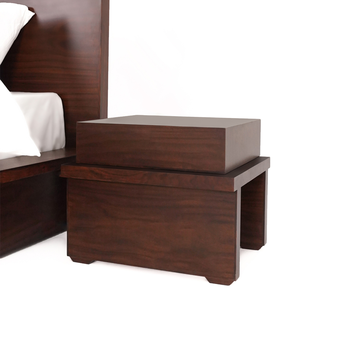 Cora Wood Side Table