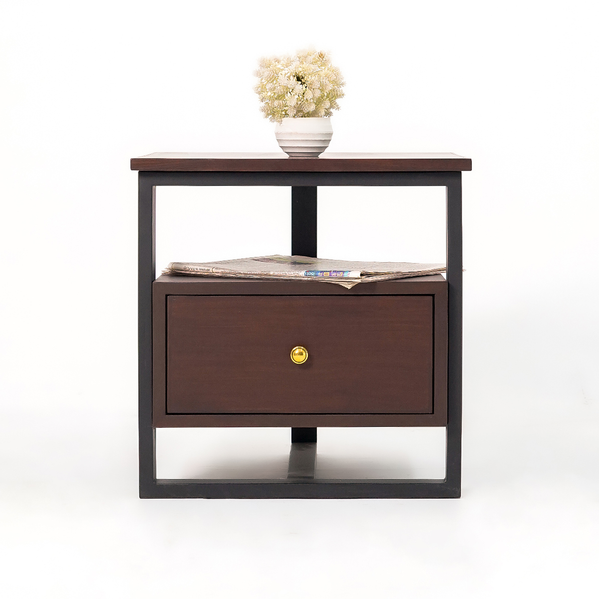 One Drawer End Table